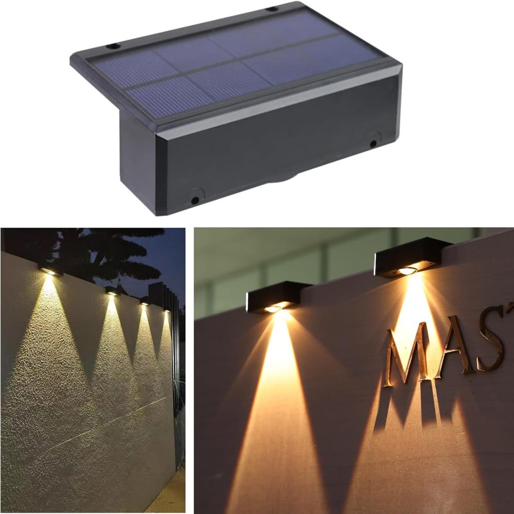 Solar Garden Light Outdoor LED Pathway Lighting with Auto On