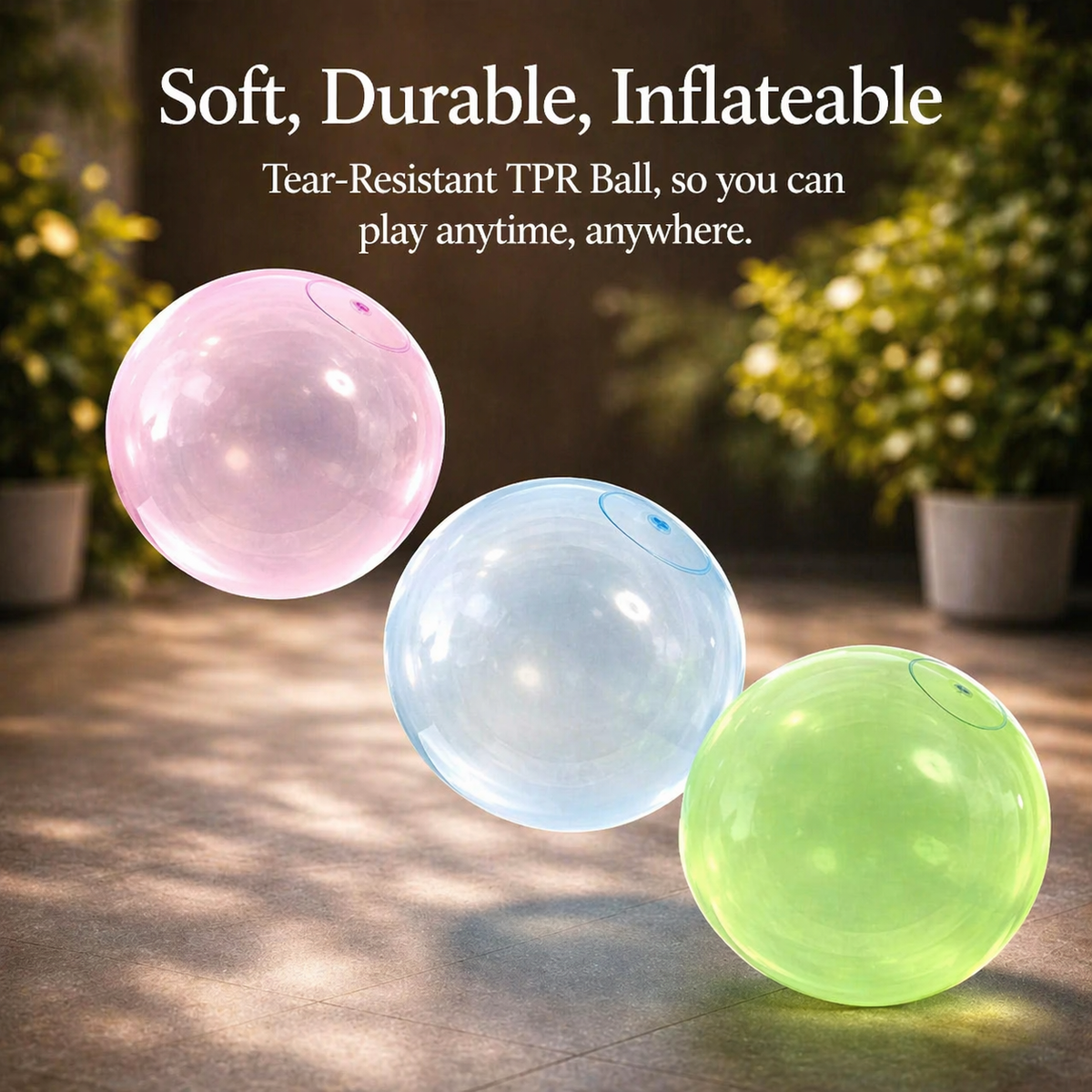 Reusable Jumbo Play Ball for Kids and Outdoor Fun