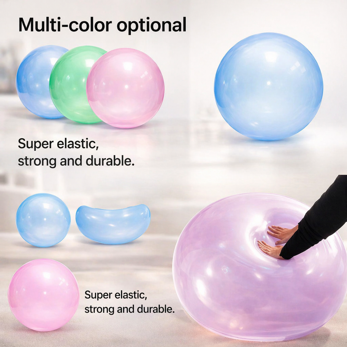 Reusable Jumbo Play Ball for Kids and Outdoor Fun