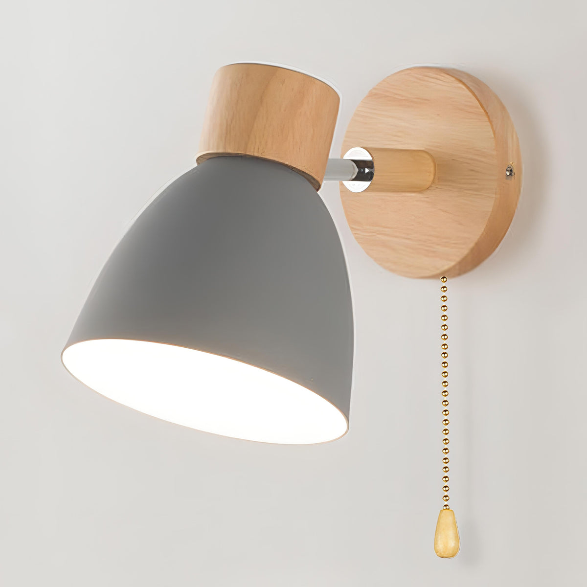 Indoor Wall Light Minimalist Scandinavian Pull Switch Lamp