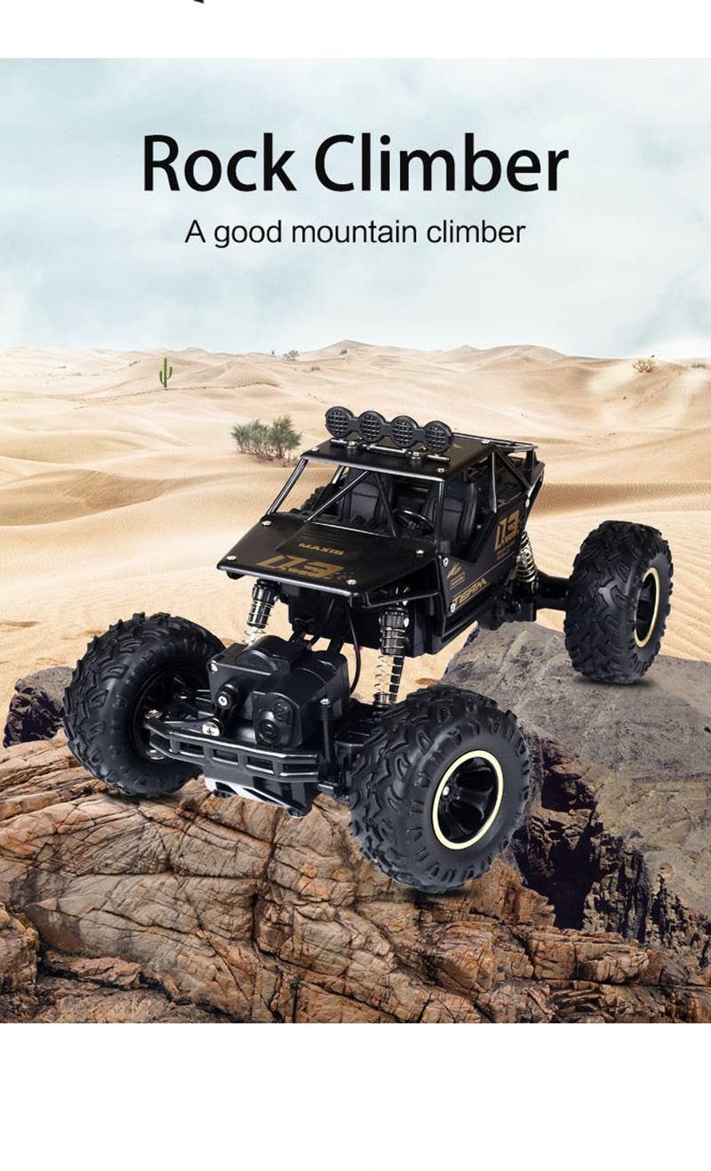 Remote Control 4x4 Off‑Road Monster Truck