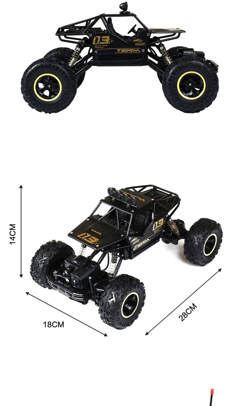 Remote Control 4x4 Off‑Road Monster Truck