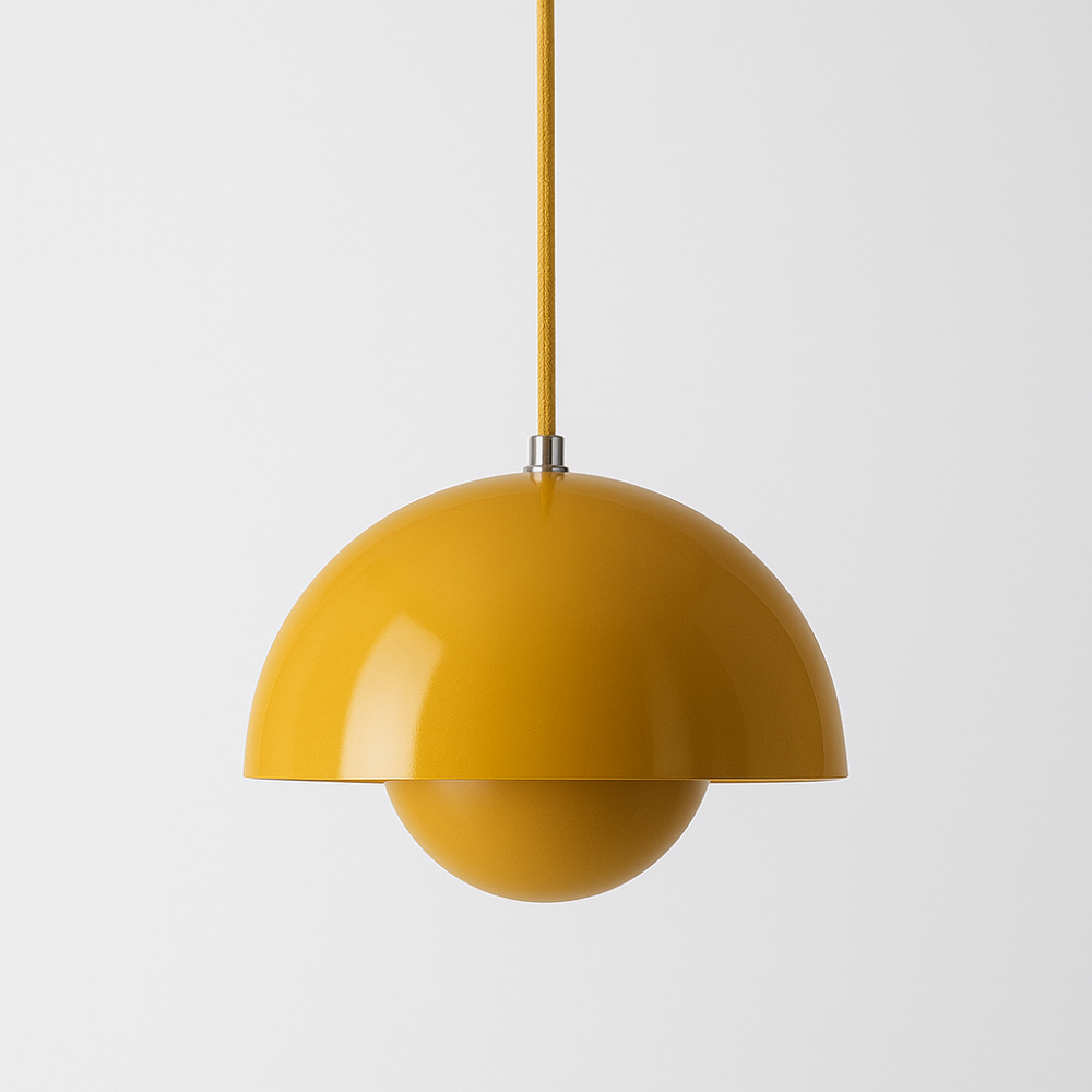 Colourful Half-Moon Pendant Hanging Light