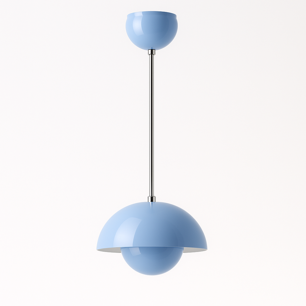 Colourful Half-Moon Pendant Hanging Light