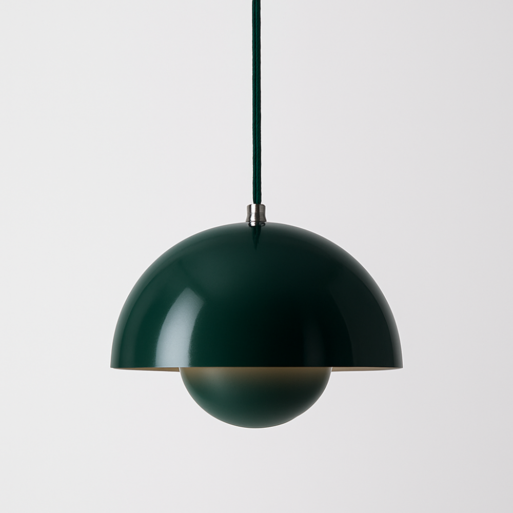 Colourful Half-Moon Pendant Hanging Light
