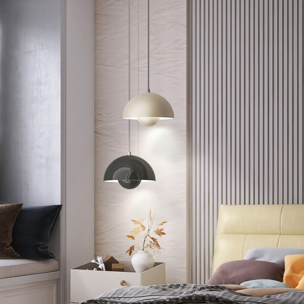 Colourful Half-Moon Pendant Hanging Light