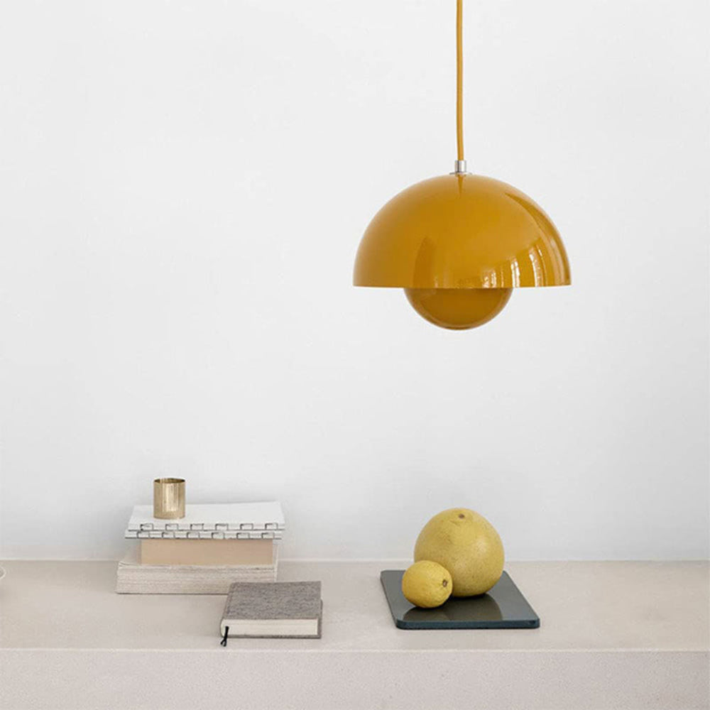 Colourful Half-Moon Pendant Hanging Light