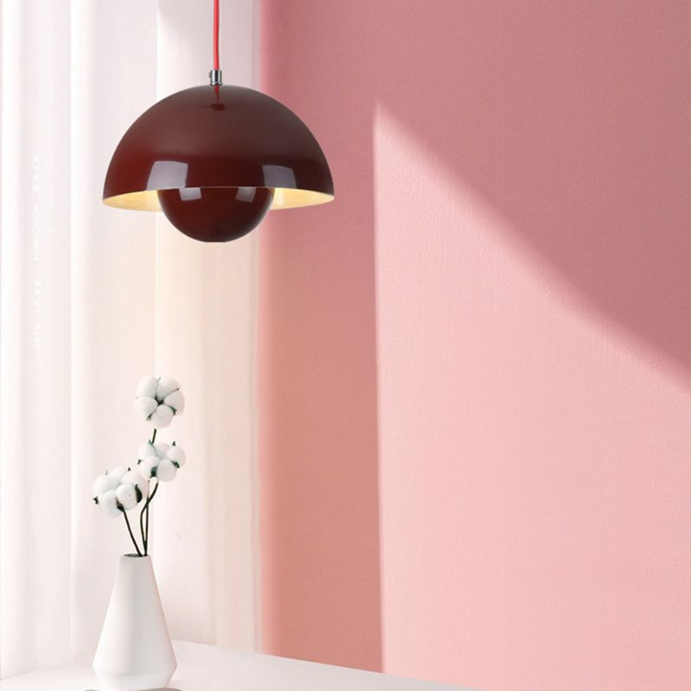 Colourful Half-Moon Pendant Hanging Light