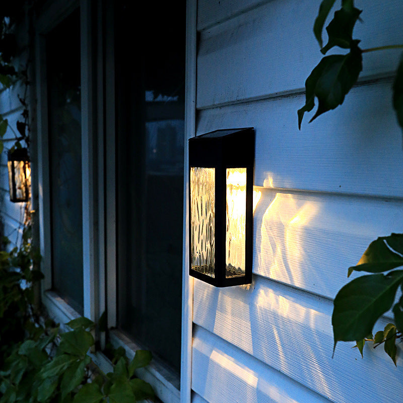 Solar Outdoor Wall Lamp with Sensor