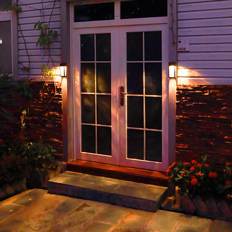 Solar Outdoor Wall Lamp with Sensor