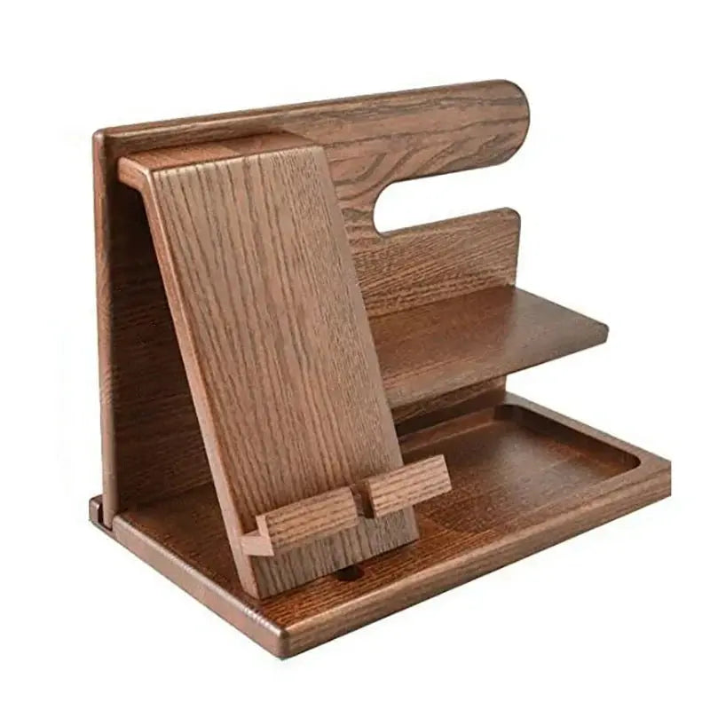 Multi-Function Desk Organizer with Phone Stand and Storage Tray