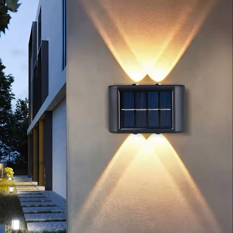 Outdoor Solar Wall Lights Modern Garden & Patio Lighting