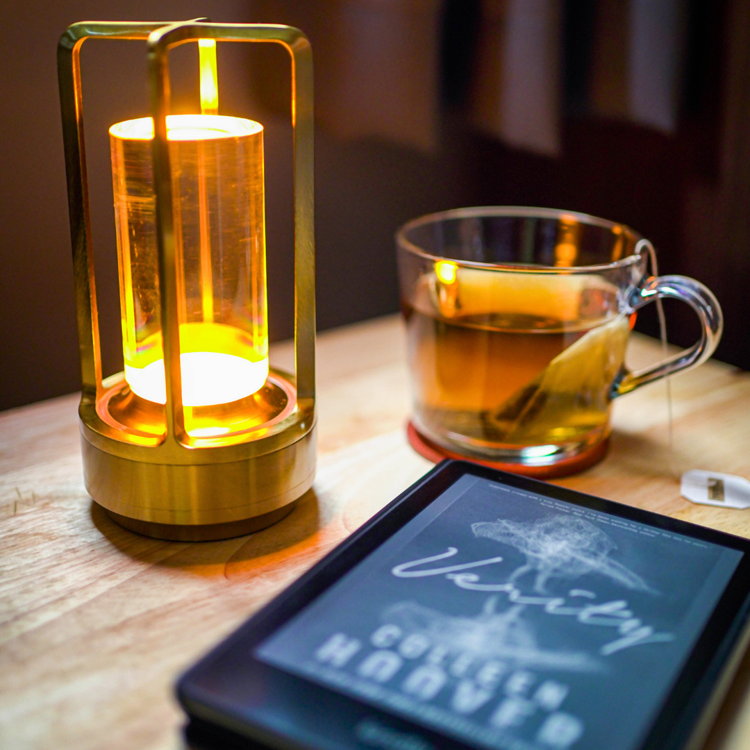 Vintage Style Table Lamp Rechargeable Touch Control LED Light
