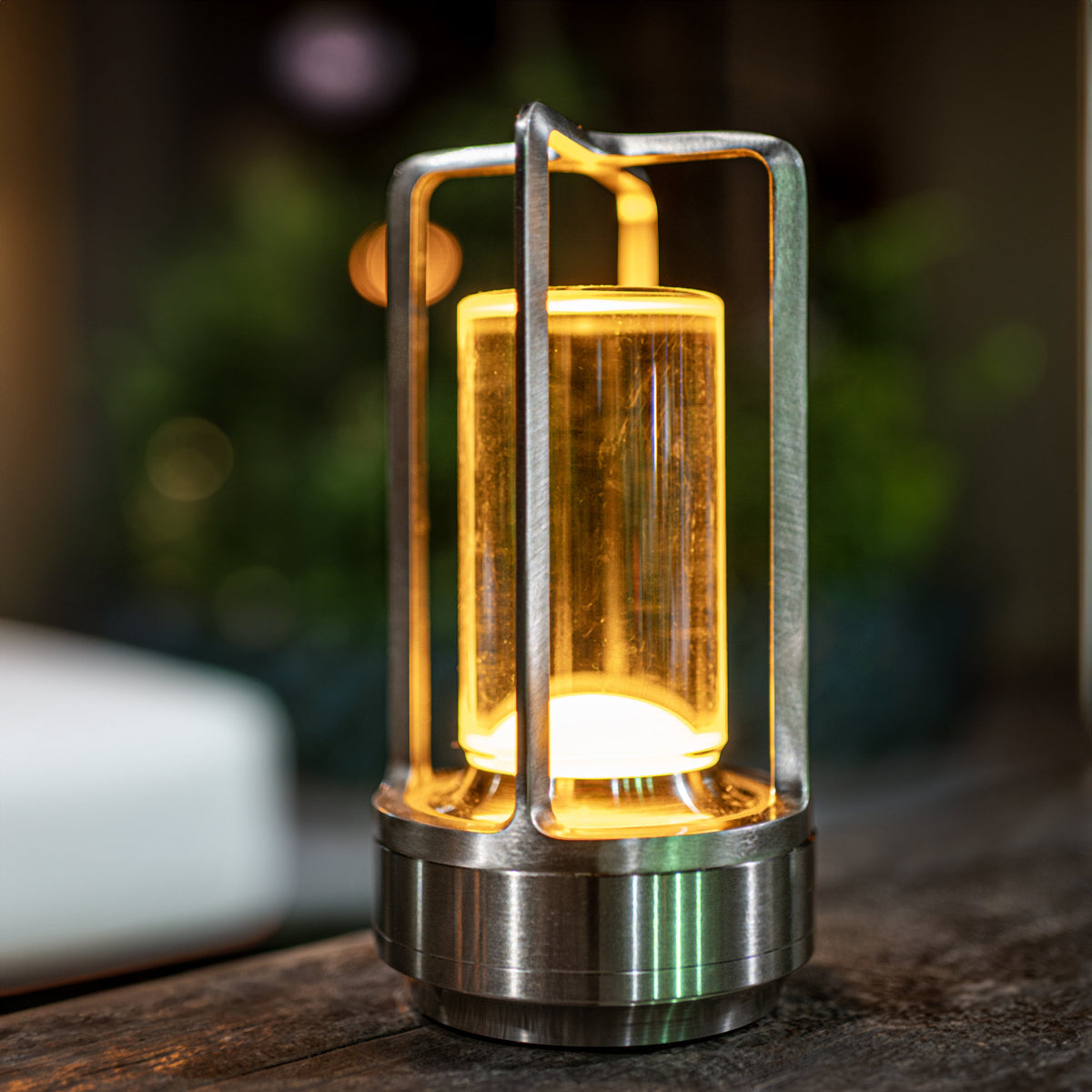 Vintage Style Table Lamp Rechargeable Touch Control LED Light