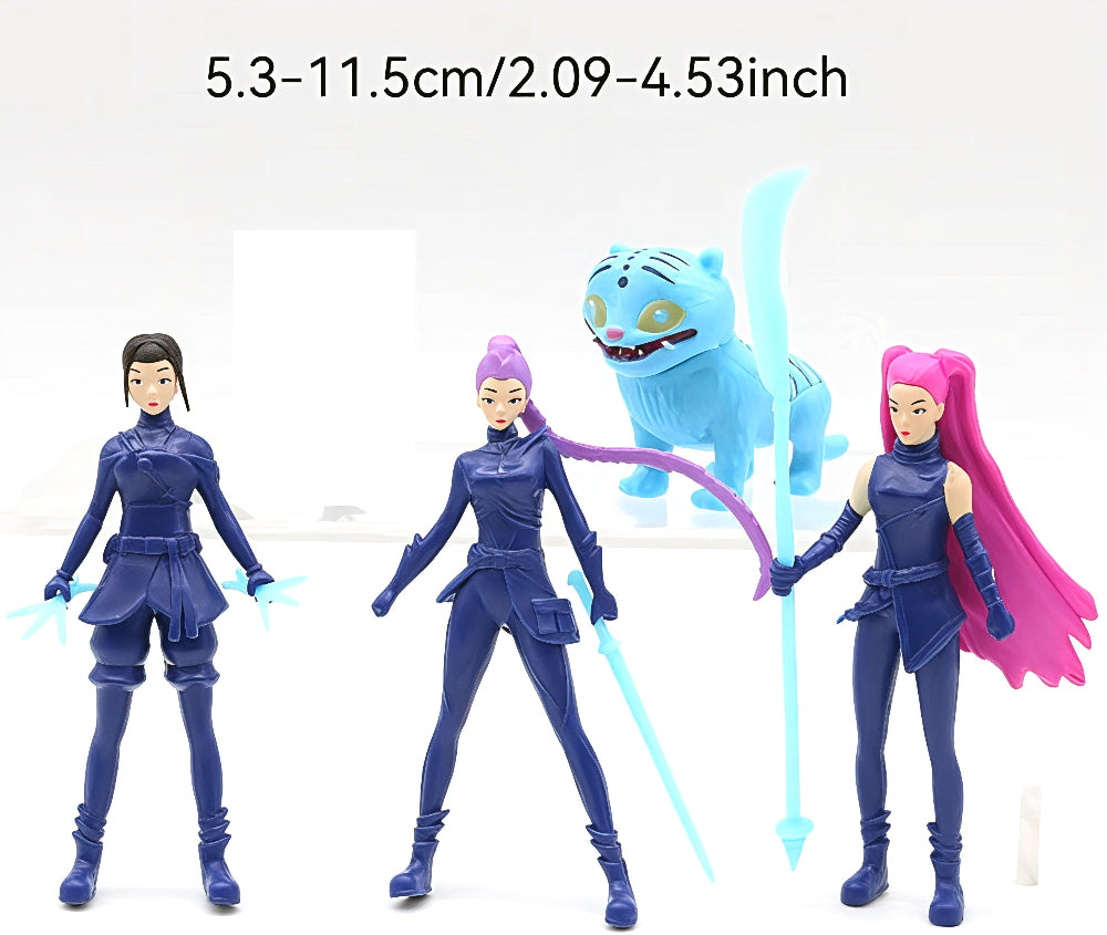 Kpop Action Figure Set Fantasy Character Collection Display
