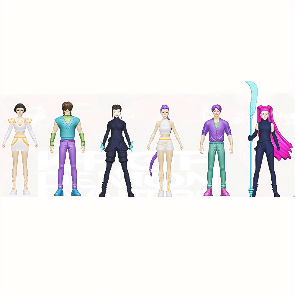 Kpop Action Figure Set Fantasy Character Collection Display