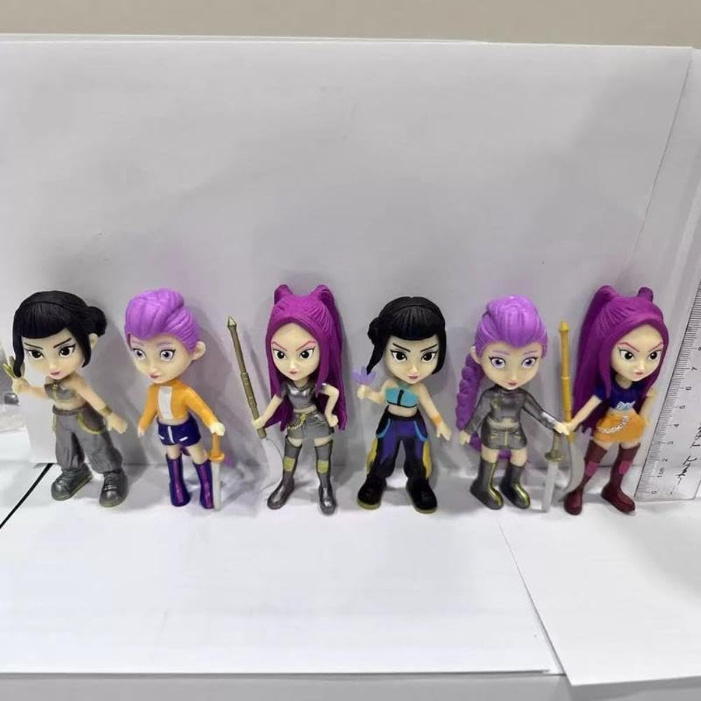 Kpop Action Figure Set Fantasy Character Collection Display