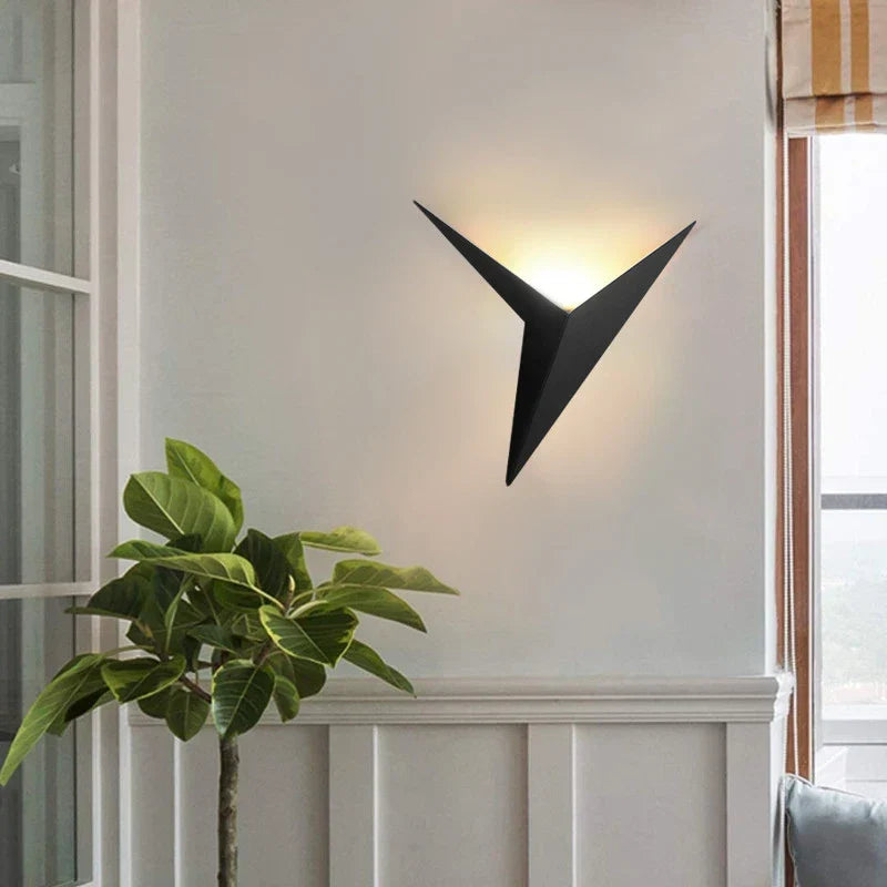 Luxury Wall Lights with Sleek Triangular Design