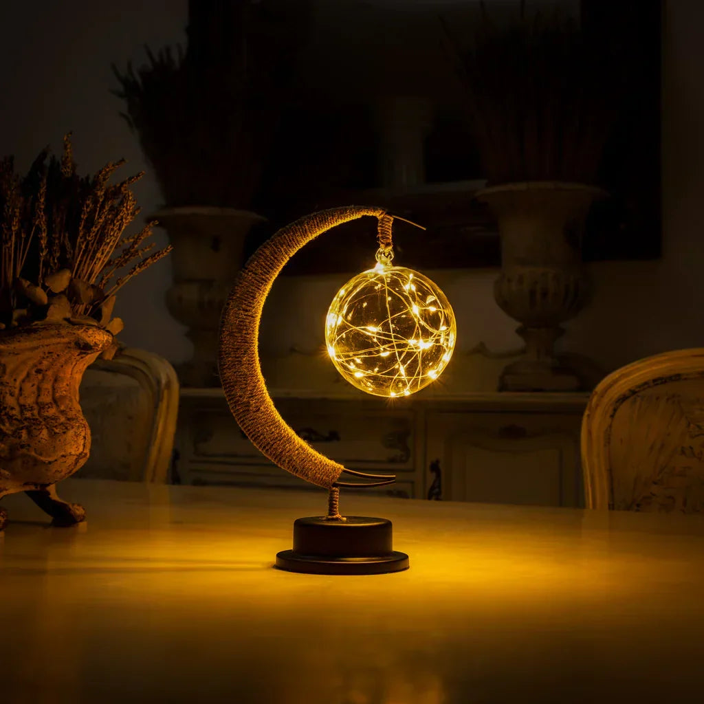 Decorative Table Lamp Ambient Moon Glow Lighting