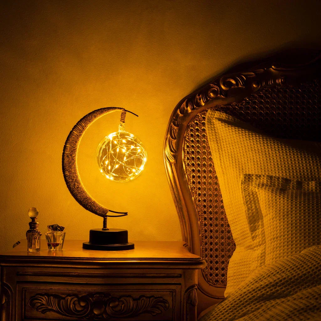 Decorative Table Lamp Ambient Moon Glow Lighting