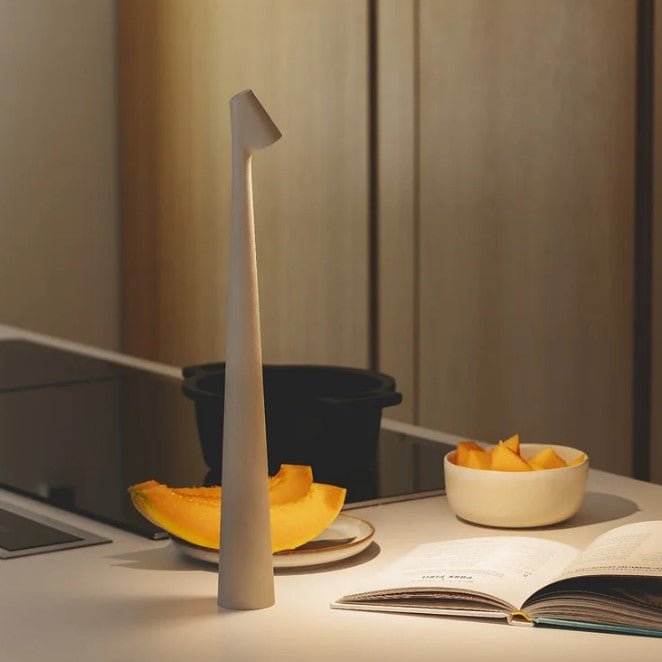 Portable Table Lamp Adjustable Brightness Compact Lighting