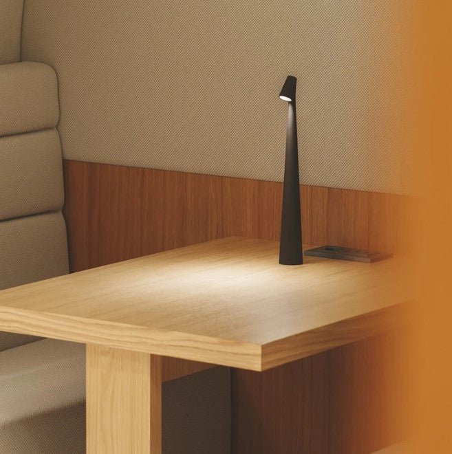 Portable Table Lamp Adjustable Brightness Compact Lighting