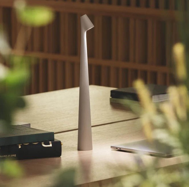 Portable Table Lamp Adjustable Brightness Compact Lighting