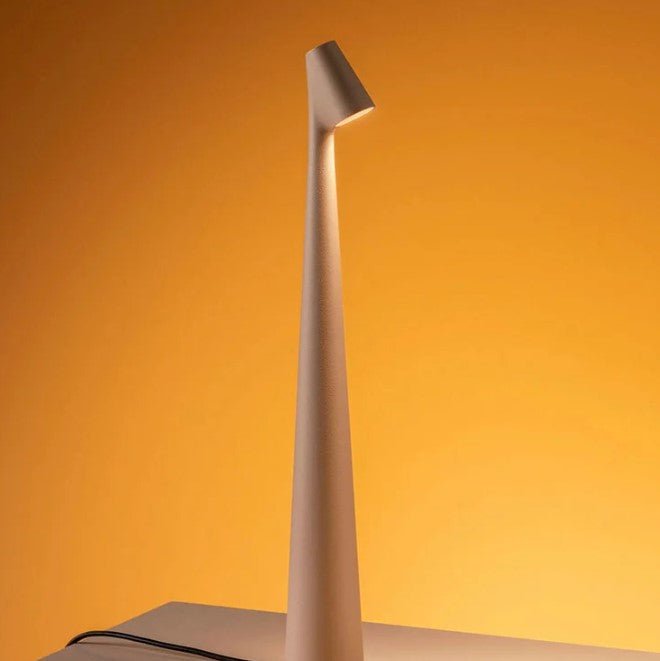 Portable Table Lamp Adjustable Brightness Compact Lighting