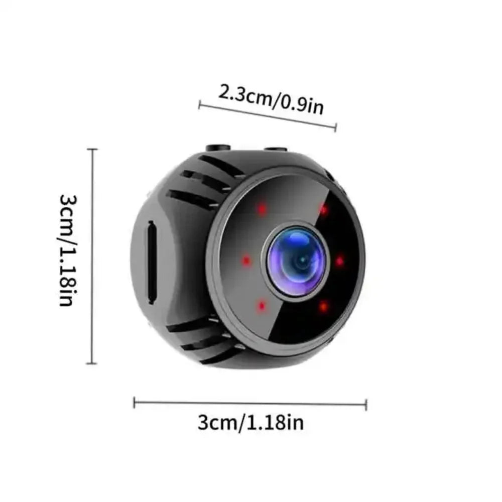 Mini WiFi Security Camera 4K Night Vision Motion Detection