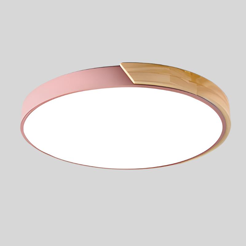 Slim Round Ceiling Light Modern Minimal Glow for Home Spaces