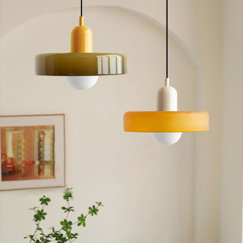Modern Decorative Pendant Light Coloured Ceiling Hanging Lamp