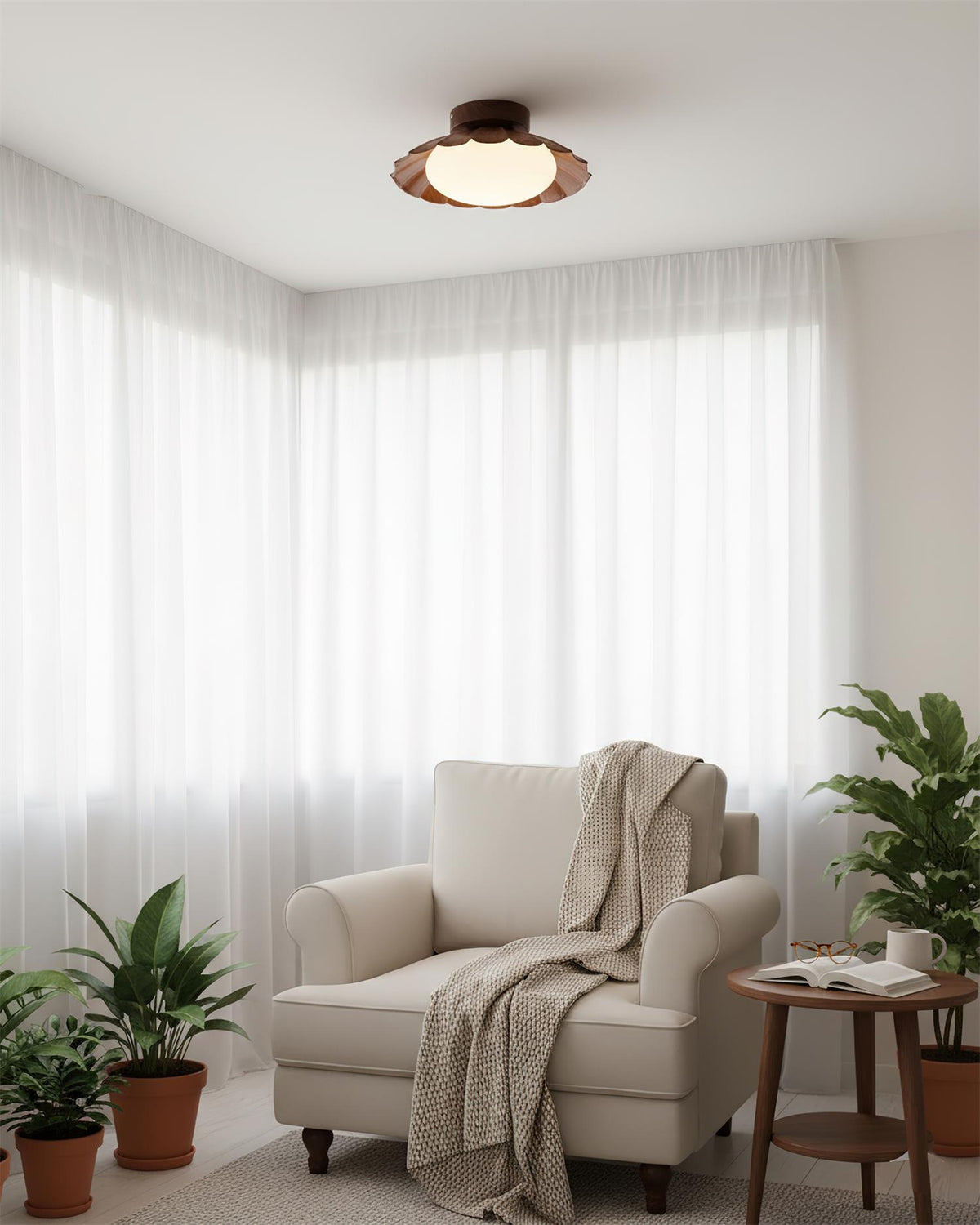 Compact Ceiling Lights with Stylish Design
