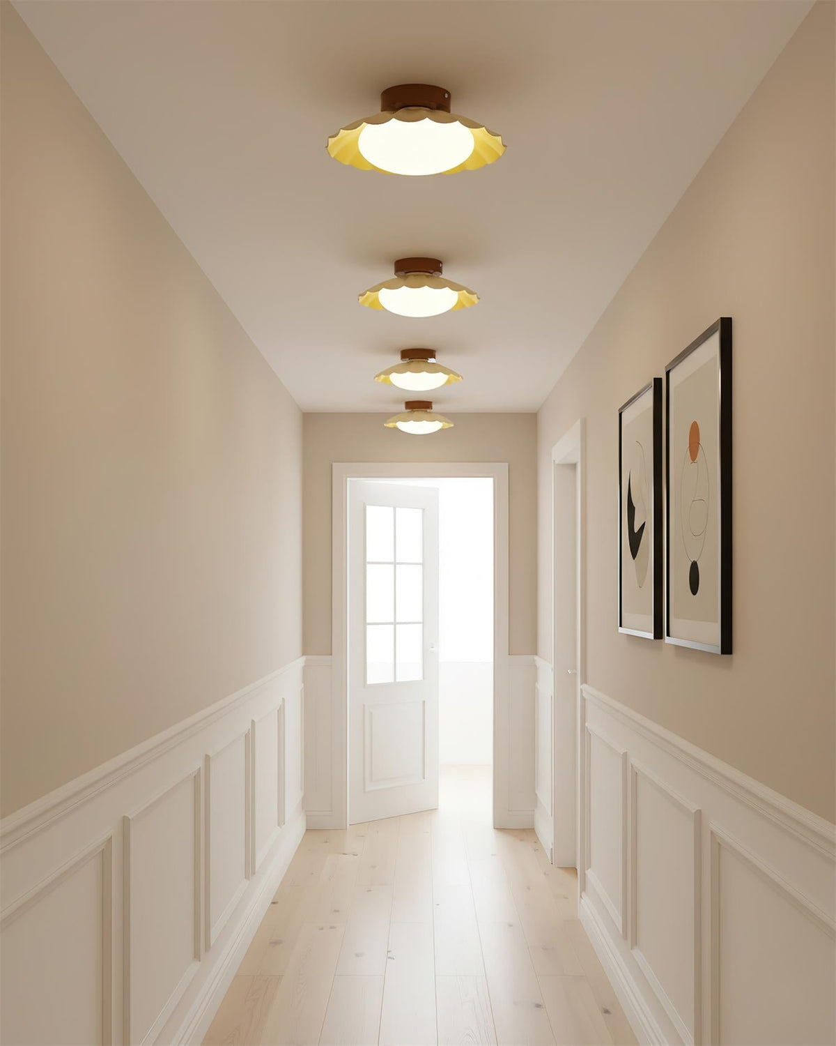 Compact Ceiling Lights with Stylish Design