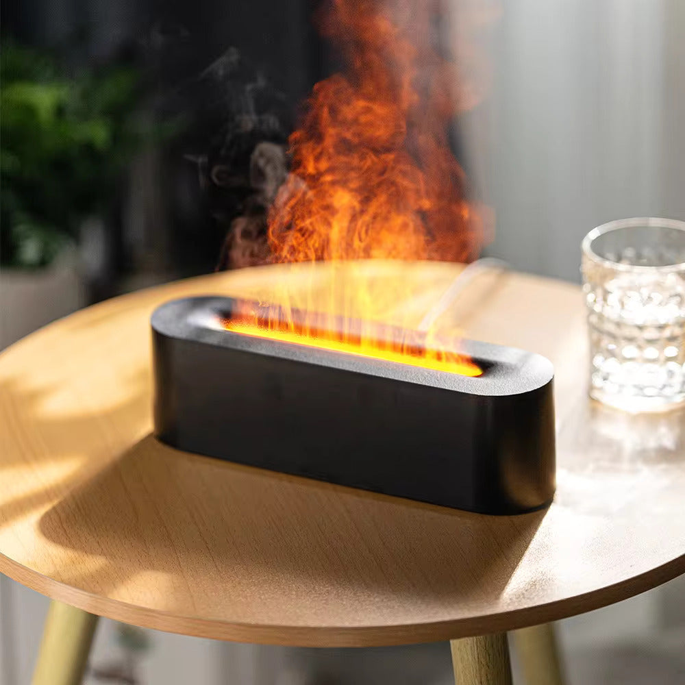 7‑Colour Vapor Lamp Relaxing USB‑Powered Aroma Humidifier