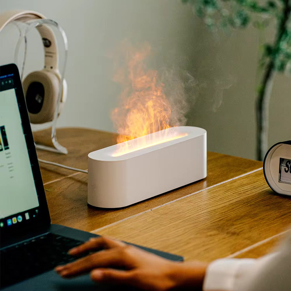 7‑Colour Vapor Lamp Relaxing USB‑Powered Aroma Humidifier