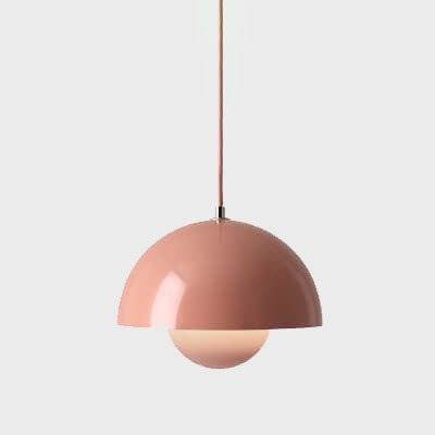 Nordic Dome Pendant Light Contemporary Minimal Ceiling Lighting