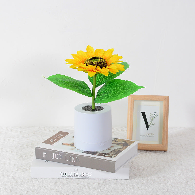 Sunflower Style LED Accent Lamp Decorative Warm Light