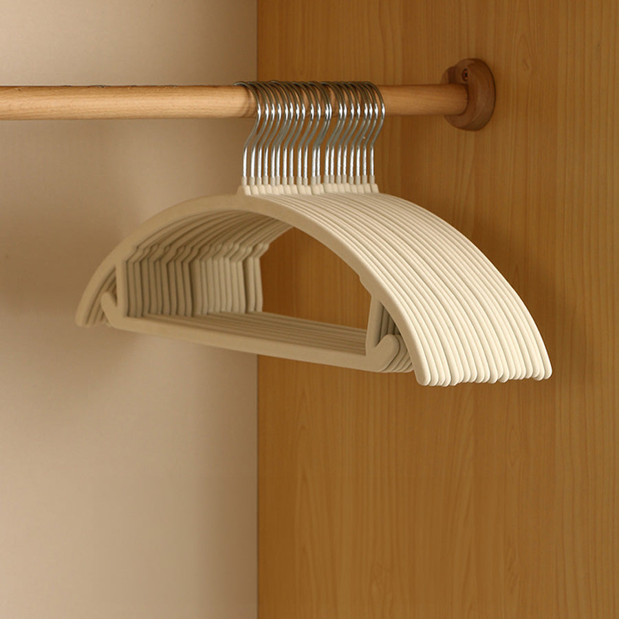 Slim Non Slip Clothes Hangers Space Efficient Closet Storage