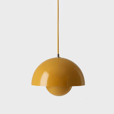 Nordic Dome Pendant Light Contemporary Minimal Ceiling Lighting