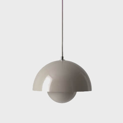 Nordic Dome Pendant Light Contemporary Minimal Ceiling Lighting