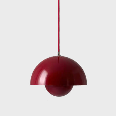Nordic Dome Pendant Light Contemporary Minimal Ceiling Lighting