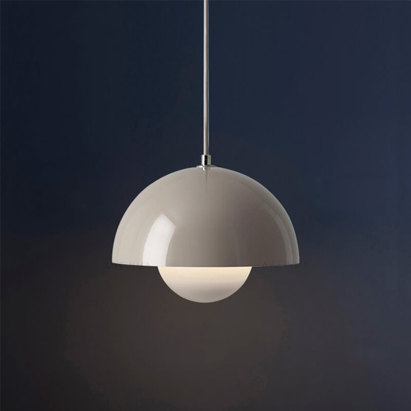 Nordic Dome Pendant Light Contemporary Minimal Ceiling Lighting