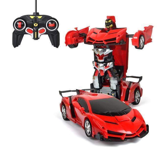 Transforming Robot Car with Remote Control