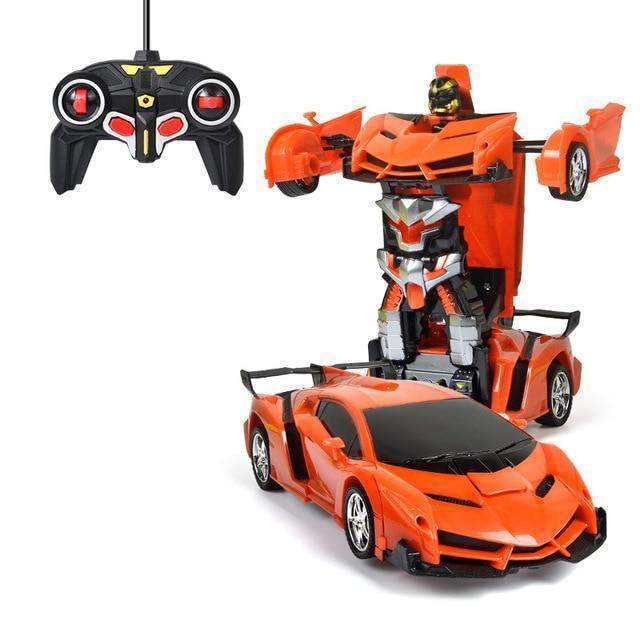 Transforming Robot Car with Remote Control