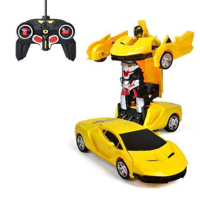 Transforming Robot Car with Remote Control