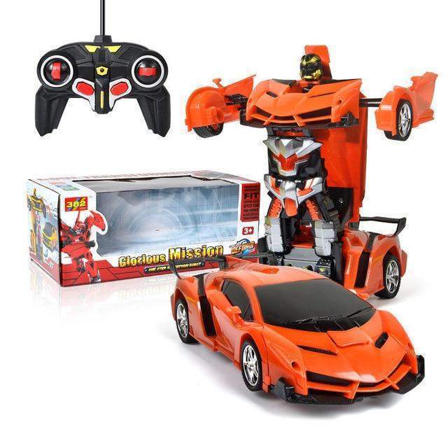Transforming Robot Car with Remote Control