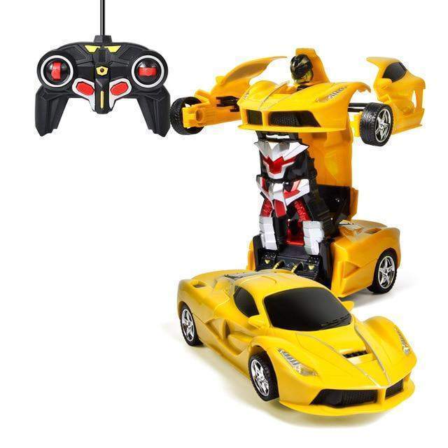 Transforming Robot Car with Remote Control