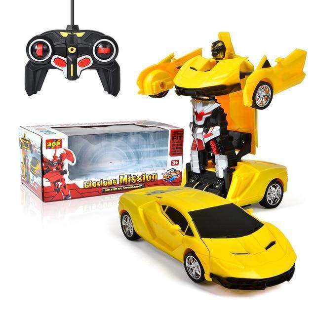 Transforming Robot Car with Remote Control