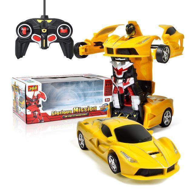 Transforming Robot Car with Remote Control