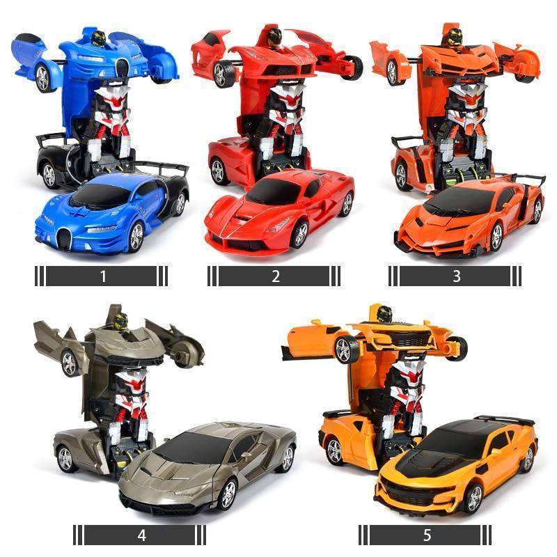 Transforming Robot Car with Remote Control